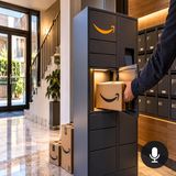 Armadietto pacchi in condominio la soluzione di Amazon e Laserwall