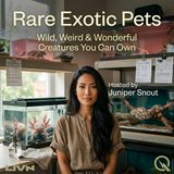 Rare Exotic Pets - The Regenerating Roommate and the Ghost Snake