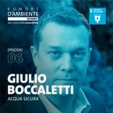Giulio Boccaletti: Acqua sicura