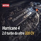 Hurricane 4 il motore 2.0 turbo da oltre 320 CV che sfida i V6