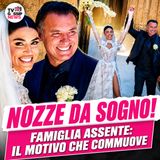 Matrimonio Lorenzo Amoruso: la dolorosa assenza della famiglia di Afarin