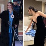 Francesca Michielin cade dalle scale dell’Ariston: passerella in stampelle (con un grande annuncio)