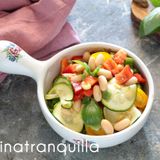 Insalata di zucchine e peperoni senza cottura