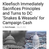 Kleefisch Immediately Sacrifices Principles and Turns to DC ‘Snakes & Weasels’ for Campaign Cash
