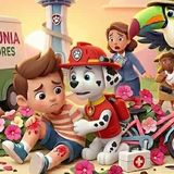 Cuento Patrulla Canina 🚨🐾 Misión Seguridad Bicicleta 💥