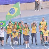 Paratleta de Blumenau representa o Brasil na abertura oficial do Mundial de Atletismo Paralímpico