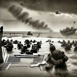 20 - We Were There at the Normandy Invasion by Clayton Knight