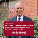 Denmark's Climate Ambassador Tomas Anker Christensen talks about the Danish Goals for COP26