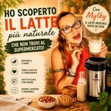 Bevi latte vegetale fatto in casa senza conservanti, coloranti e stabilizzanti