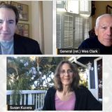General Wesley Clark and Susan Kucera, retired 4 star US Army General and former Presidential Candidate; and Film Director, Producer and Wri