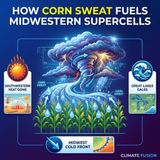 How Corn Sweat Fuels Midwestern Spercells - August 21,2026