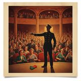 The Clue of the Knit Glove and the Theater Panic