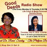 DREAMS TRANSFORMING IN YOUR LIFE: Life Coach Danielle Boose on Good Deeds