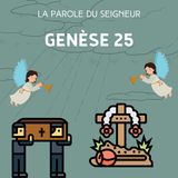 Genèse 25 - Lecture & méditation biblique