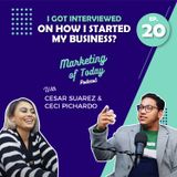 I GOT INTERVIEWED "How I Started My Business" by Ceci Pichardo - Episode 20