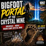 Arkansas Crystal Mine Bigfoot Case: 10-Foot Creature, Tracks & Lights
