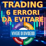 TRADING 6 ERRORI DA EVITARE - trading online etoro plus500 - etoro copytrader