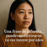 Una frase de infancia… puede convertirse en tu voz interior por años.