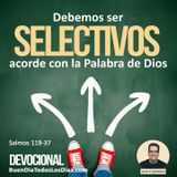 Ser selectivos