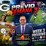#4DownsConViruega Previo Semana 3 #NFL @PabloViruega