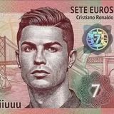 The Cristiano Ronaldo (CR7) Banknote: It's A GOAT of a HOAX!!! #CR7 #7euro #note