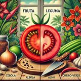 Você sabia que o tomate é uma fruta disfarçada de legume?