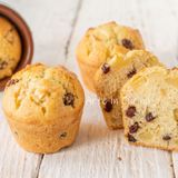 Muffin mele e uvetta: soffici leggeri e golosi
