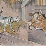 De Hond in de Kribbe | Aesopus Fabels