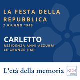 Carletto - Residenza Le Grange - 2 giugno 1946
