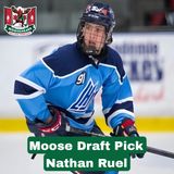 Halifax Mooseheads Draft Pick Nathan Ruel
