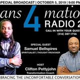 S1 E10: Samuel Bellspires Joins Clifton Pettyjohn on TRANS4MATION RADIO 2.O