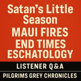Listener Q&A Satan’s Little Season, Maui Fires, and End Times Eschatology | Pilgrims Grey Chronicles