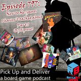 New to Me Games Roundup, part 1