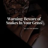 Warning: Beware of Snakes In Your Grass
