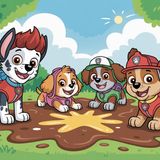 🐾Patrulla Canina y la Aventura en los Charcos🌳Audiocuentos