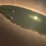 New clues on planetary formation