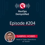 Conventional vs. Diverse Sales Ops Modeling with Gabriel Hobbs, Head of Sales Operations at Tacton