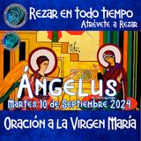 ANGELUS DEL DIA DE HOY, MARTES 10 DE SEPTIEMBRE 2024, 🙏ORACION A NUESTRA MADRE 🌹LA VIRGEN MARIA 🙏