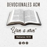 Unos a otros | Romanos 14:13