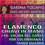 #110 Salida del cante por colombiana e por tango-guajira - Flamenco Chiavi in Mano