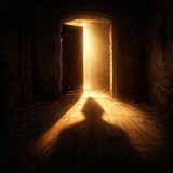 Light in a hallway