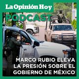 "El combate contra los cárteles no ha sido suficiente".