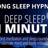 Deep Sleep Hypnosis  to Fall Asleep Fast  Reduce Anxiety & Stop Overthinking  Dark Screen