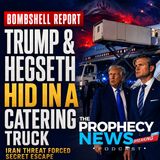 Bombshell Report Says President Trump And Pete Hegseth Hid In A Catering Truck After Iranian Threats