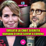 Barbara d’Urso scrive a Fabrizio Corona: svelata la chat segreta!