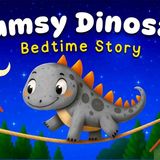The Clumsy Dinosaur 🦖💜 Relaxing Bedtime Story For Kids 💤