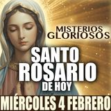Santo Rosario de Hoy | MIÉRCOLES 4 DE FEBRERO 2026 | Misterios GLORIOSOS | ¿QUIEN COMO DIOS?