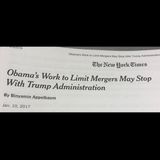 At One Point, There Was Worry Trump Wouldn't Stop Mergers... HA