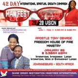 SPIRITUAL AWAKENING | Apostle Anthony Obhade | 42 Day Manifest 20/20 Vision