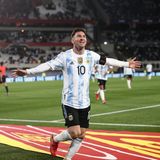 Gol de Argentina: Lionel Messi 2-0